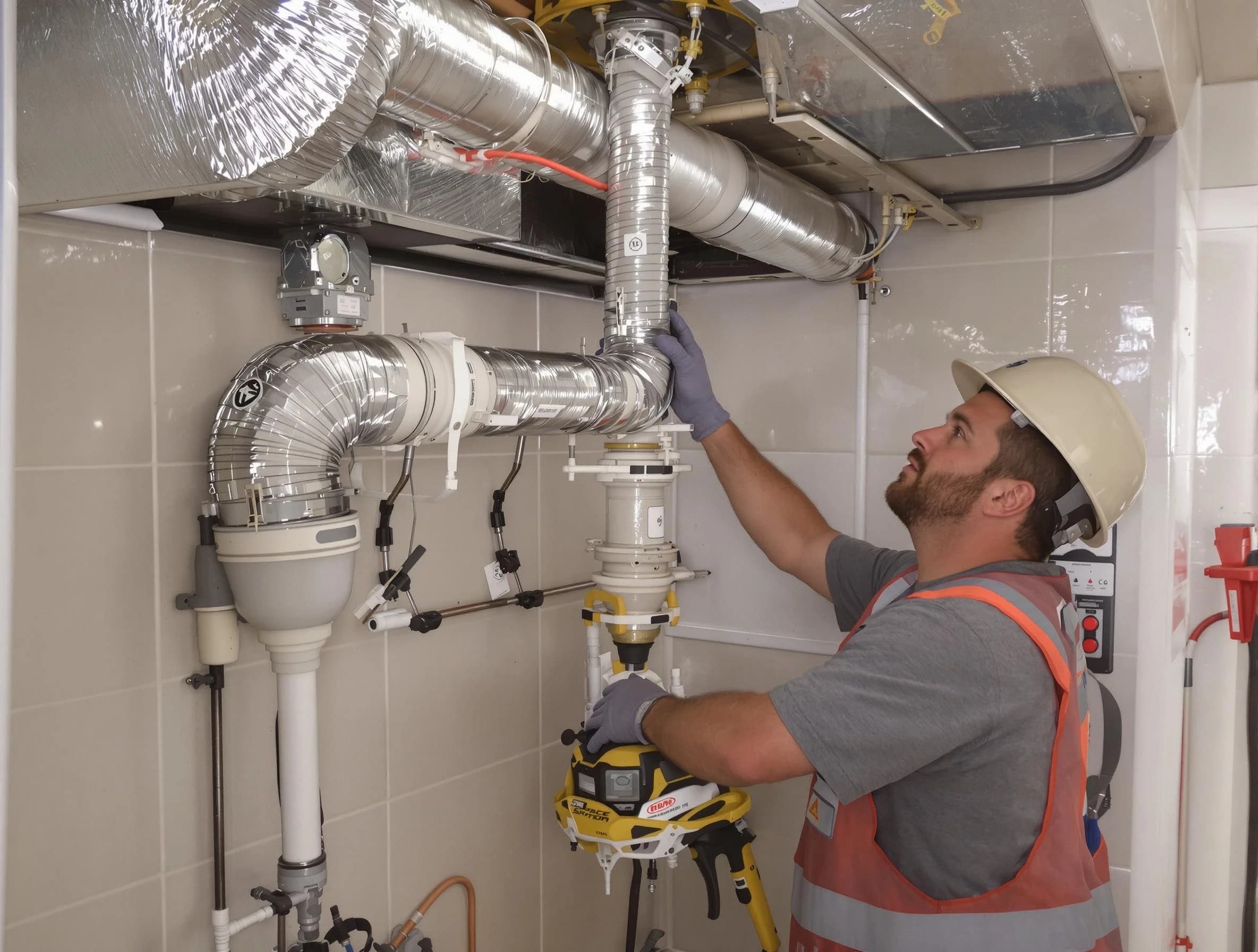 Welby Dryer Vent Cleaning expert performing professional dryer vent repair and installation in Welby