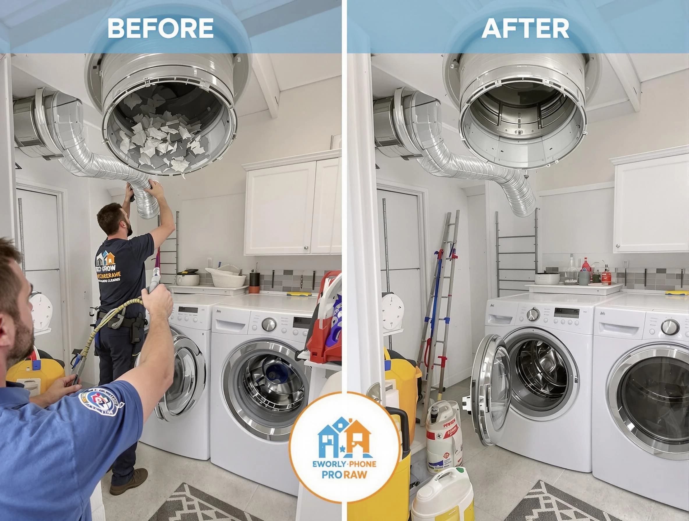 Residential dryer vent cleaning by Welby Dryer Vent Cleaning in Welby