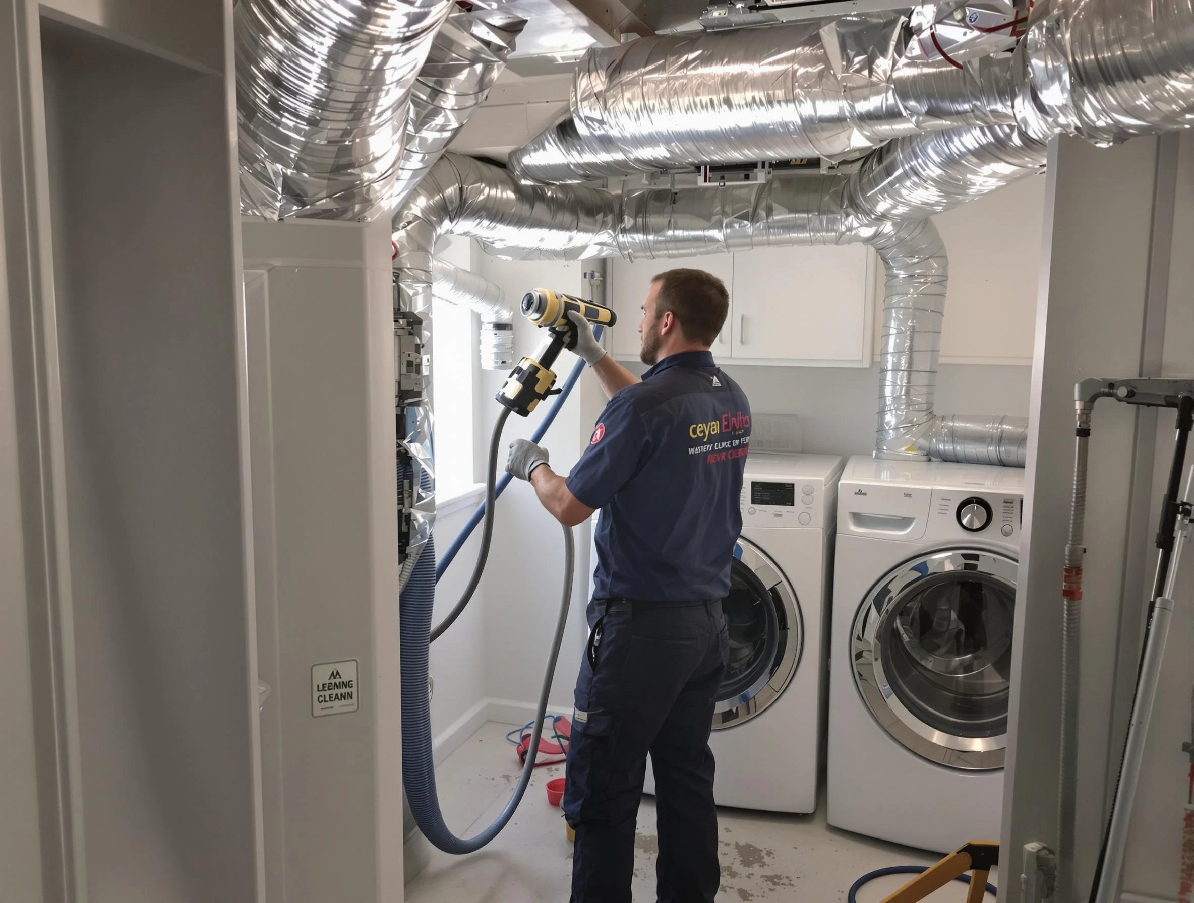 Welby Dryer Vent Cleaning specialist using advanced equipment for thorough duct cleaning in Welby